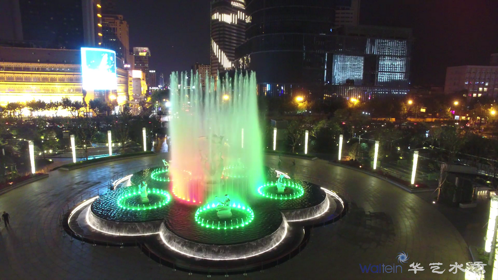 杭州武林廣場(chǎng)音樂(lè )噴泉工程