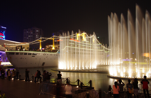 深圳海上世界音樂(lè )噴泉