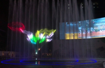 杭州遠洋樂(lè )堤港商業(yè)城噴泉