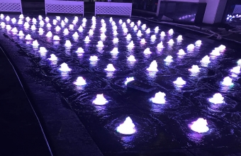 海寧工人路商業(yè)街音樂(lè )噴泉