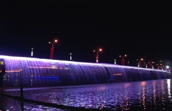 浙江龍泉劍川大橋音樂(lè )噴泉工程