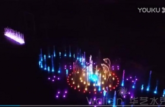 河北奧體中心廣場(chǎng)音樂(lè )噴泉