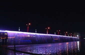 浙江龍泉劍川大橋音樂(lè )噴泉